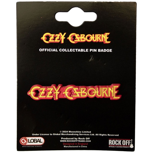 [OZZPIN03] OzzyOsburne Spilla