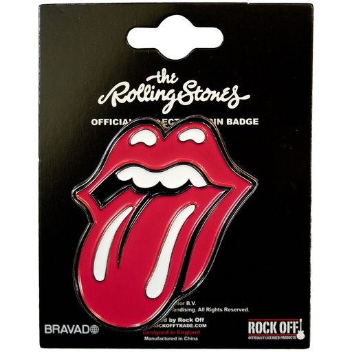 [RSPIN02] The Rolling Stones Classic Tongue Large  Spilla 
