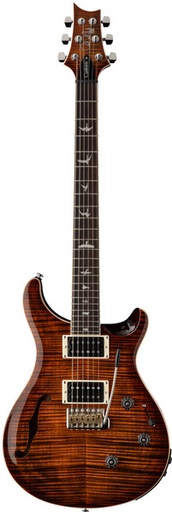 [62-p/se/cst24sh/p+ob] PRS SE Custom 24 Orange Tiger + Piezo