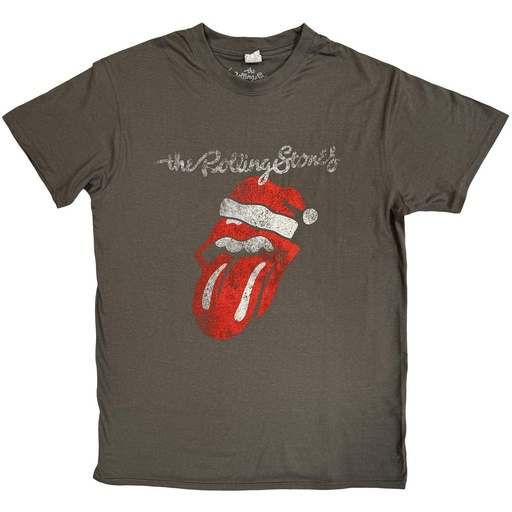 [RSTS152MC01] Rolling Stones S Santa Lick Maglietta
