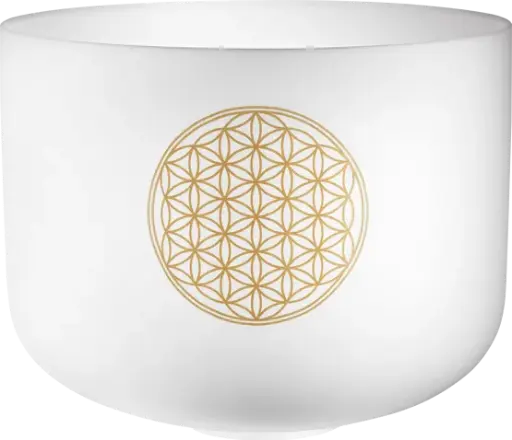 [PCSB10FOL] Planetary Crystal Singing Bowl 10" - Flower Of Life
