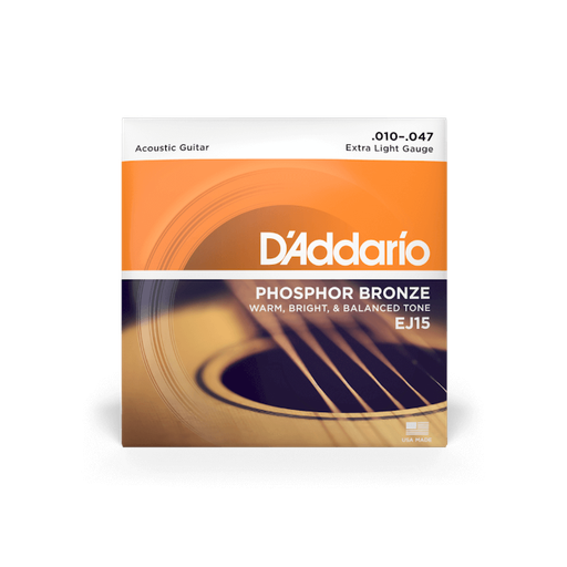 [EJ15] Daddario acustica 10/47 PH/BR