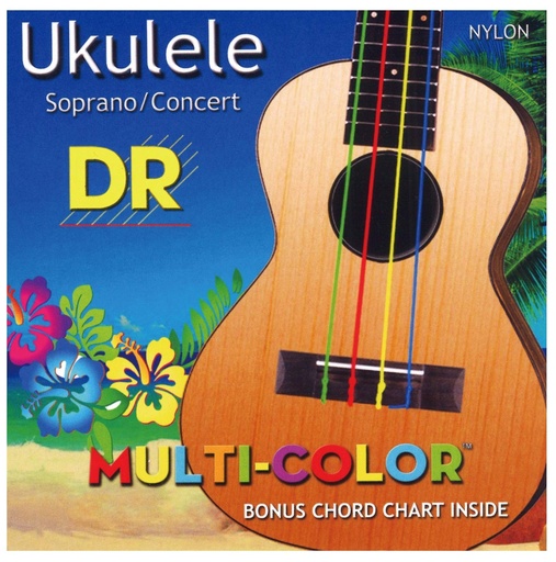 [Corde] Ukulele Soprano/Concerto DR