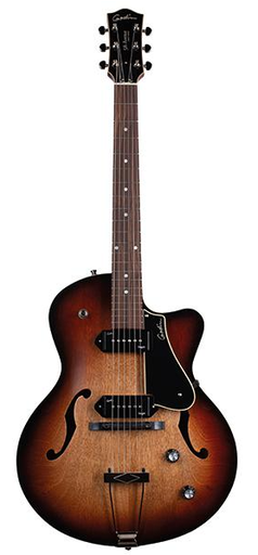 [GO-5TH-KP-II-VB] Godin 5th Avenue Cutaway KingPin II P90 Vintage Burst