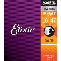 [corde] Elixir Acustica 10/47 BR 