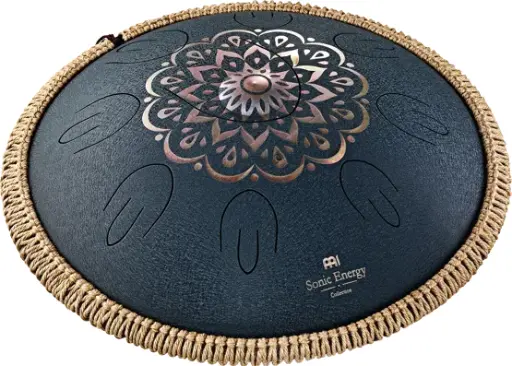 [Big OSTD2NBE] Tongue Drum Sonic Energy D Amara Blue Engraved