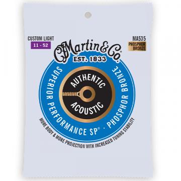 [corde MA535] Martin Acustica 11/52 PH/BR