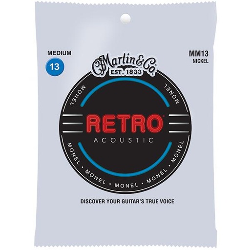 [corde] Martin Retro 13/56 Acustica NICKEL