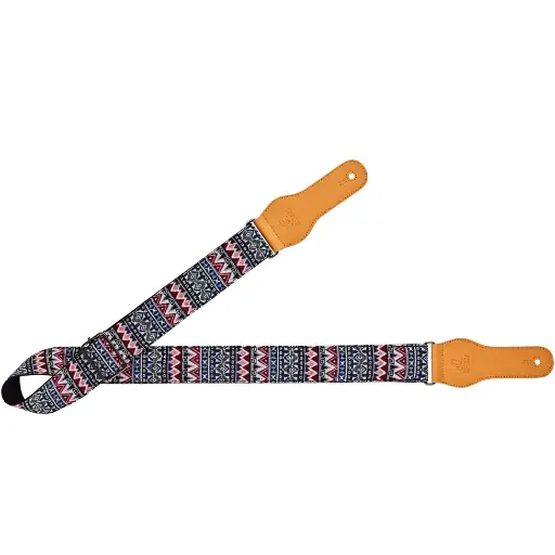 [OCS-410U] Tracolla Ukulele in Cotone Ortega Indian Arts