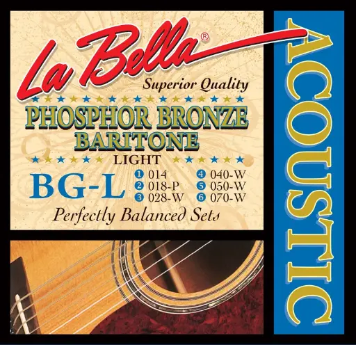 [corde] La Bella Acustica Baritona  PH/BR 14/70