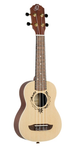 [RSEU-SO] Ortega Ukulele Soprano Custom Built Swiss Edition