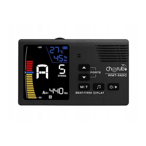 [tuner igrometro termometro] Accordatore Cherub WMT-565C 