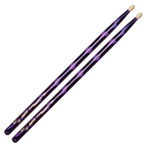 [color wrap drumsticks] Vater Bacchette 5A Dimensione Musica Viola