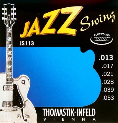 [corde jazz JS113] Thomastik Elettrica FlatWound 13/53 
