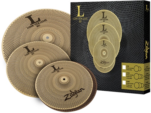 ZILDJIAN Cymbal set, Low Volume, 13H 14Cr 18CrR